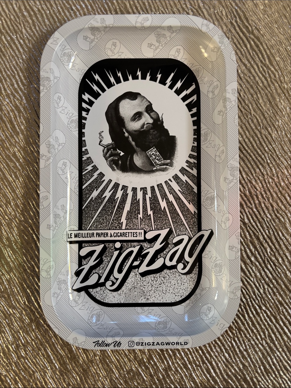 Zig-Zag Rolling Tray